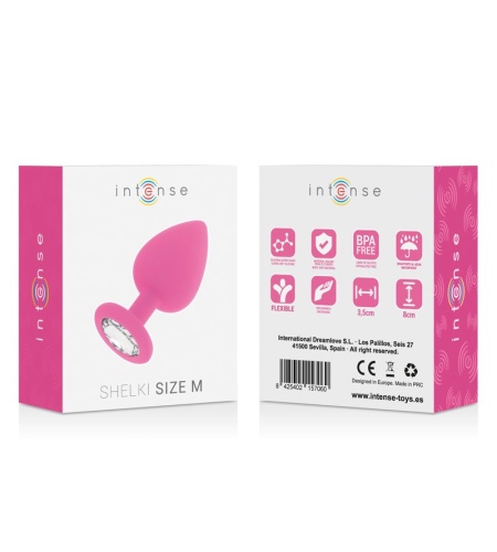 Plug Joya Fucsia Tamaño M