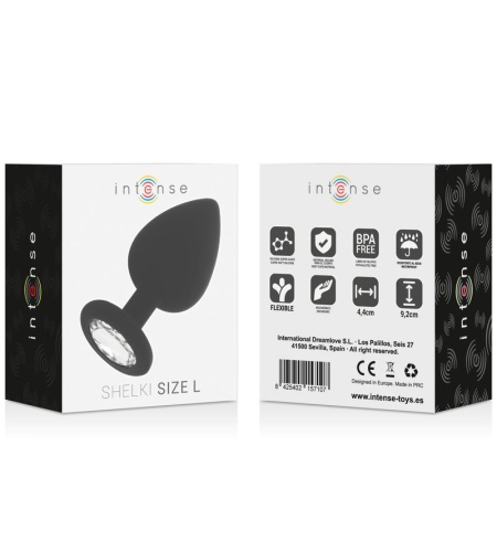 Plug Joya Negro Tamaño L