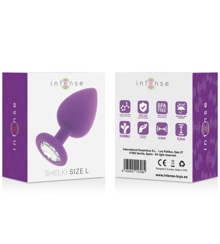 Plug Joya Lila Tamaño L