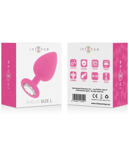 Plug Joya Fucsia Tamaño L