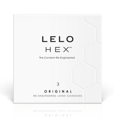 Preservativos LELO HEX 3 Unidades Normal
