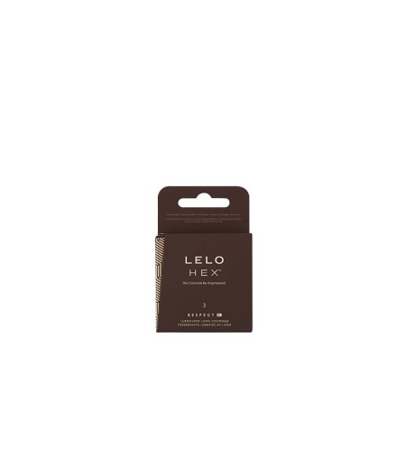 Preservativos LELO HEX 3 Unidades XXL