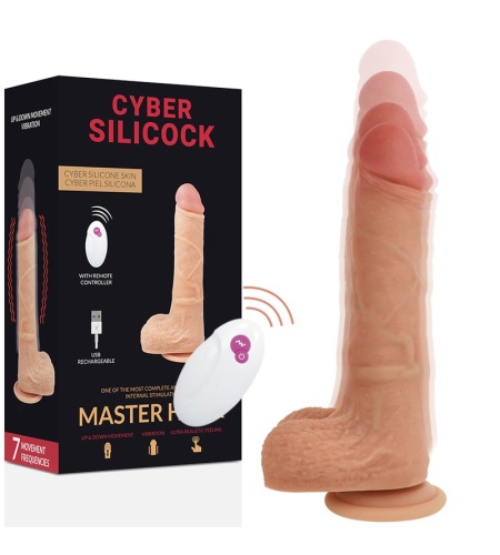 Pene Vibrador Cyber Silicock Master Huck