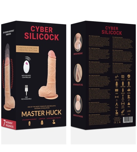 Pene Vibrador Cyber Silicock Master Huck