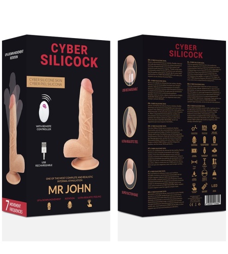 Pene Vibrador Cyber Silicock MR John