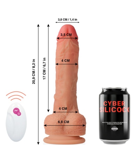 Pene Vibrador Cyber Silicock MR Rick