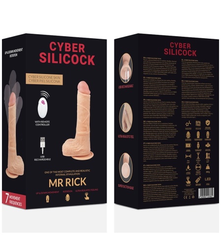 Pene Vibrador Cyber Silicock MR Rick