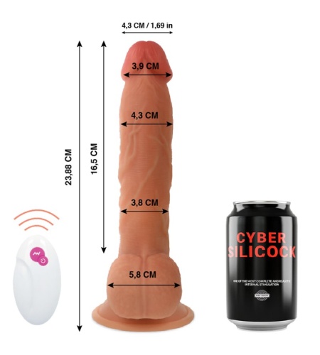 Pene Vibrador Cyber Silicock Master Ben