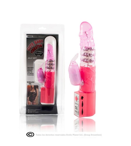 Vibrador con rotación