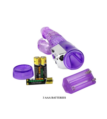 Vibrador con estimulador Clitoriano