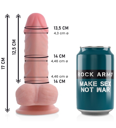 Dildo Consolador Efecto Piel 17 cm