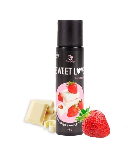 Lubricante Sabor Chocolate y Fresas
