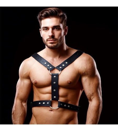 Arnés BDSM de cuero