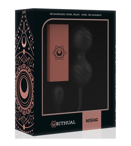 Bolas de Kegel Recargables Negras