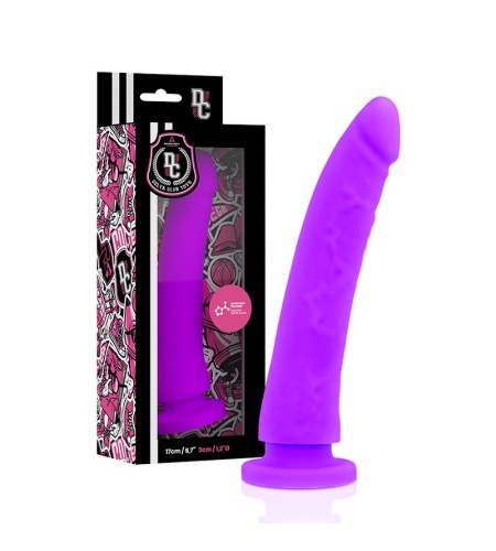 Arnes + Dildo Silicona Médica Lila 17 X 3CM