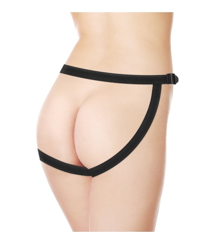 Arnes + Dildo Silicona Médica Lila 23 X 4.5 CM
