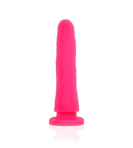 Árnes + Dildo Silicona Médica Rosa 17 X 3CM