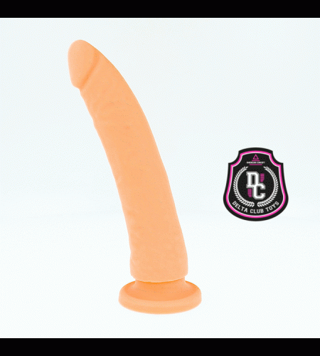 Dildo Consolador NATURAL SILICONA MEDICA 23 X 4.5 CM