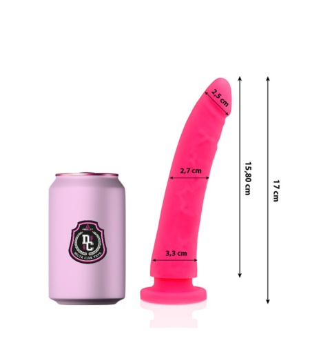 Dildo Consolador ROSA SILICONA MEDICA 17 X 3CM
