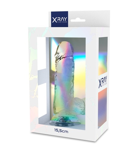 Dildo Transparente de 15.5CM X 3.5CM