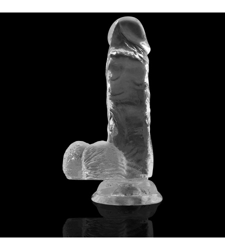 Dildo Transparente de 15.5CM X 3.5CM