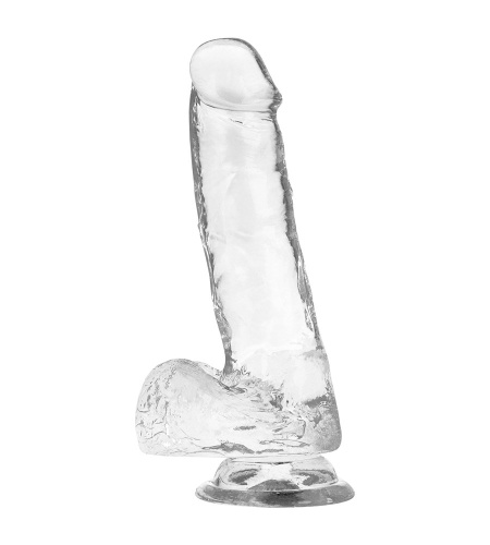 Dildo Transparente de 18.5CM X 3.8CM