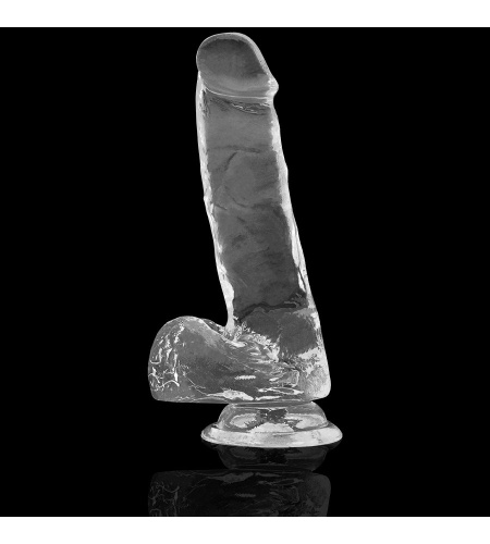 Dildo Transparente de 18.5CM X 3.8CM