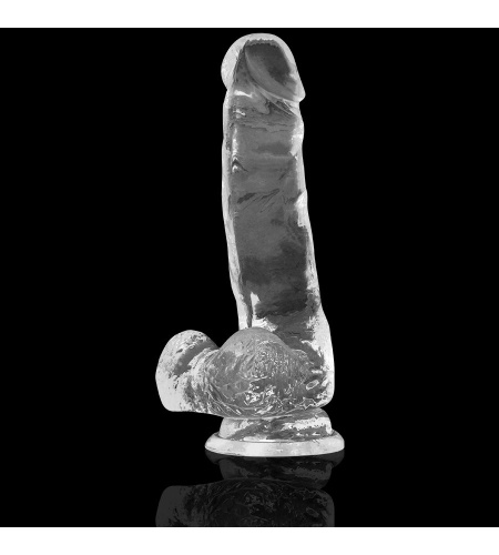 Dildo Transparente de 18.5CM X 3.8CM