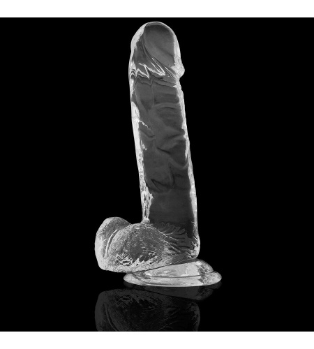 Dildo Transparente de 20CM X 4.5CM