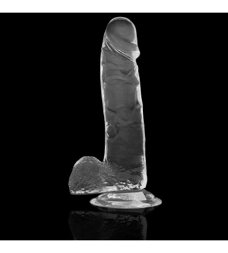 Dildo Transparente de 20CM X 4.5CM