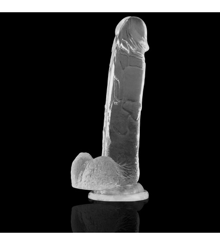 Dildo Transparente de 22CM X 4.6CM