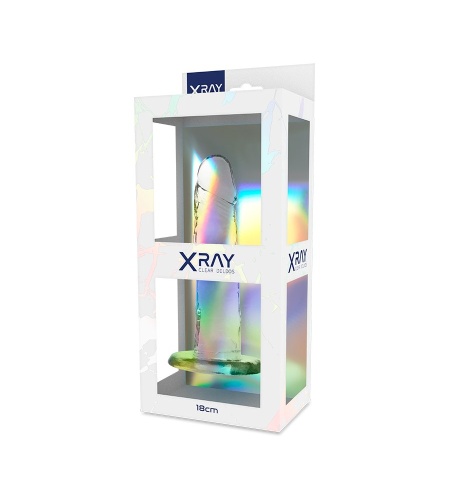 Clear Dildo 18CM X 4CM