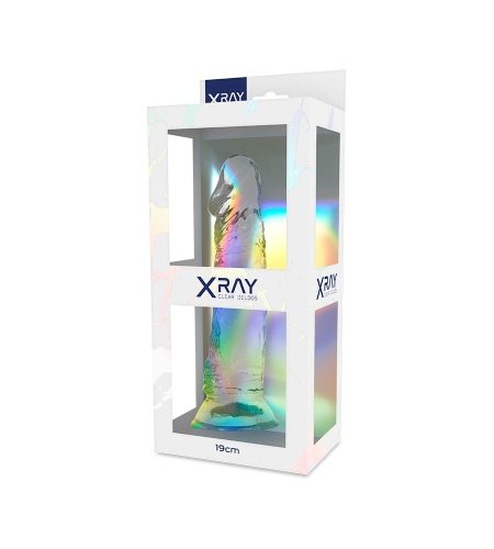 Clear Dildo 19 CM X 4CM
