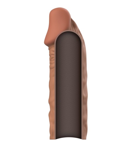 Funda para el Pene de Silicona V5 MARRON