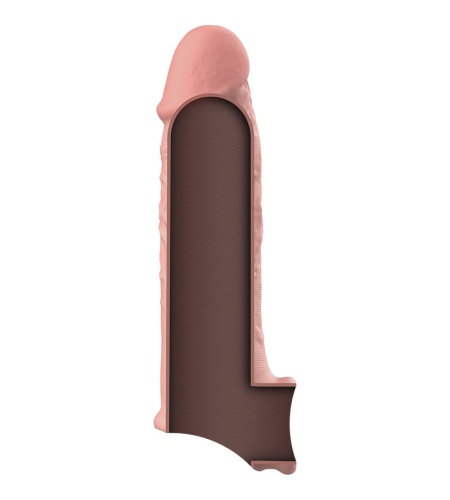 Funda Realista Pene Silicona V9 NATURAL