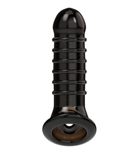 Funda Texturizada para pene V15 NEGRO