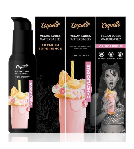Coquette Gel Lubricante VEGANO CANDYLICIOUS 100ML