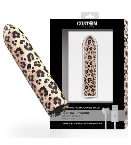 Bala Vibradora Custom LEOPARD 10 INTENSIDADES
