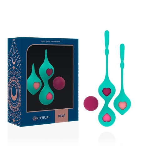 RITHUAL Kit Entrenamiento Suelo Pélvico VERDE AQUA