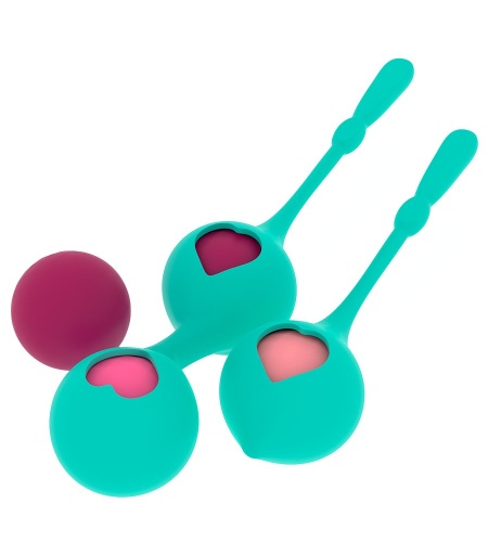 RITHUAL Kit Entrenamiento Suelo Pélvico VERDE AQUA
