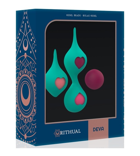 RITHUAL Kit Entrenamiento Suelo Pélvico VERDE AQUA