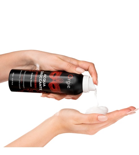 Espuma de Masaje Efervescente aroma fresa 150 ml