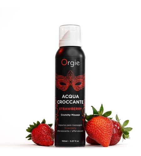 Espuma de Masaje Efervescente aroma fresa 150 ml