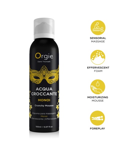 Espuma Masaje Efervescente aroma Monoi 150 ml