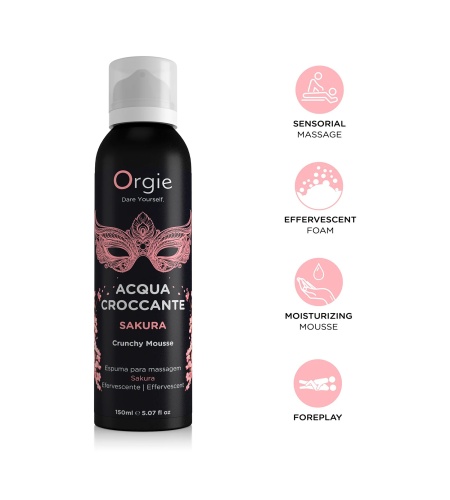 Espuma para Masaje Corporal aroma Sakura 150 ml