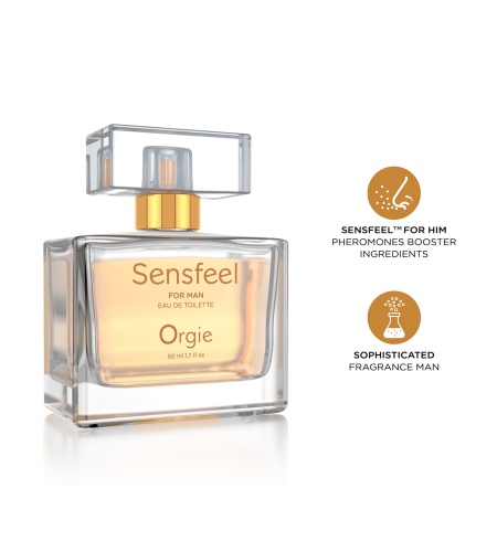 Sensfeel for man perfume con feromonas hombre 50 ml
