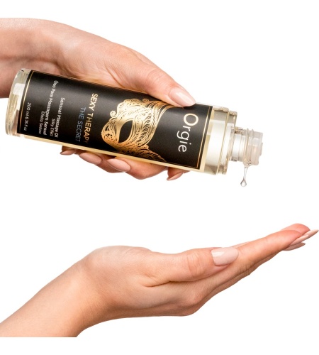 Aceite masaje piel sedosa Aroma The Secret 200 ml