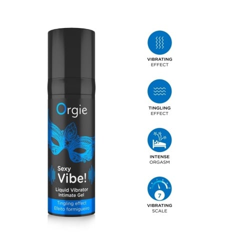 Orgie sexy vibe! vibrador liquido 15 ml