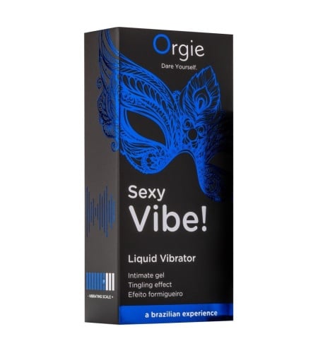 Orgie sexy vibe! vibrador liquido 15 ml