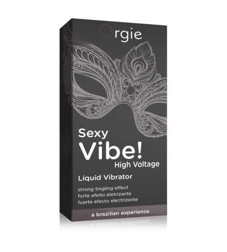 Orgie sexy vibe! vibrador liquido extra fuerte 15 ml